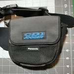Panasonic Cd Jogger Case Black Neoprene Waist Bag Fanny Pack Travel Storage. Fixed Price $5.00.