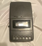 Radio Shack CTR-100 Cassette Voice Recorder 2 Speed Mic Aux Desktop 14-1109A. Fixed Price $22.24.