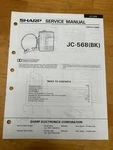 Sharp JC-568 Cassette Tape Player Service Manual Vintage Oem Diagrams. Fixed Price $14.99.