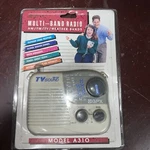 Multi-band Radio Model A310 Am/fm/tv/weather Gran Prix Vtg 94 Gpx. Fixed Price $15.00.