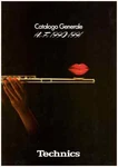 Technics - Catalogue Brochure Katalog 1990 1991 Language: Italiano. Fixed Price $9.43.