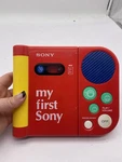 Vintage My First Sony Cassette Player TPM-8000. Fixed Price $27.99.