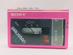 Sony Wm F 20 Walkman Cassette Player Pink - Read Details Used. Fixed Price $490.00.
