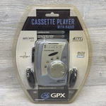 Gpx C3142 Auto-reverse Am/fm Cassette Personal Stereo Player Headphones Sealed. Fixed Price $39.99.