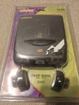Vintage 1996 Audiophase Personal Player Deep Base Model CD102 New Package. Fixed Price $35.00.