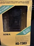Nib-vintage Aiwa HS-T303 Casette Player Collectors Piece-rare. Fixed Price $434.65.