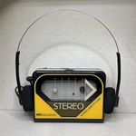 Vintage Sears & Roebuck SR2000 Series Stereo Cassette Player W/ Headphones. Fixed Price $47.99.
