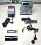 Sony MZ-R909 Md Walkman Portable Minidisc Recorder Player Silver Manual Cradle. Fixed Price $254.00.