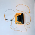 Sony Walkman Sports WM-AF59 Am/fm Cassette Player Yellow W/ Headphones Tested. Fixed Price $149.99.