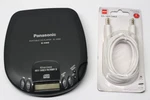 Panasonic SL-S260 Sxbs Portable Personal Cd Player With New Aux Cable. Fixed Price $24.99.