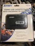 Jensen JSCR-50 Cassette Player Tape Convertor MP3 W/encoding Computer New. Fixed Price $24.30.