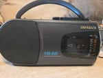 Aiwa RM-P3W Radio Cassette Recorder Player Mini Boombox Tested Works Great. Fixed Price $49.00.