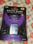 Tozai ATC-572 Am/fm Radio Player W/ Headphones Sealed Silver Retro 80S. Fixed Price $13.00.