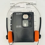 Sony Walkman TCM-359V Cassette Player Recorder -new Belts Reconditioned. Fixed Price $79.95.
