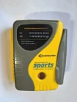 Vintage Sports By Centurion Am/fm Cassette Personal Radio Stereo Rested Yellow. Fixed Price $13.99.