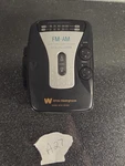 White Westinghouse Am/fm Stereo Cassette Player WCS-1212. Fixed Price $13.05.
