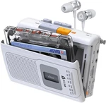 Klim K8 Portable Cassette Tape Player +recorder Am/fm Radio Walkman W/headphones. Fixed Price $23.97.