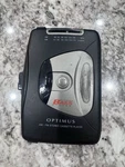 Vtg Optimus SCP-102 Am/fm Stereo Digital Tuning Cassette Player Walkman (N1). Fixed Price $12.88.