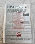 Nip Koss KS3122 Dvd/cd Player Manual User Guide. Fixed Price $10.46.