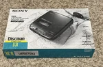 Vintage Sony Discman D-34 Portable Cd Player Original Box Parts Only Powers. Fixed Price $40.50.