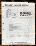 Sharp JC-520 JC-R520 Cassette Service Manual *original*. Fixed Price $14.97.