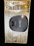 Vintage Sony Discman Portable Compact Player D-151. Fixed Price $85.00.