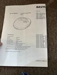 Sanyo CDP-1100 1200 4100 4200 Service Manual *original* BSM2. Fixed Price $21.56.