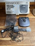Kenwood DPC-971 Portable Cd Player Remote Control Car Battery Cassette Adapter. Fixed Price $85.00.