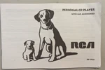 Rca RP-7926 Portable Cd Player Owners Operators Manual Complete Booklet Nice. Fixed Price $10.13.