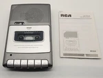 Rca RP3504 Cassette Recorder W/instructions Without Power Adapter. Fixed Price $18.00.