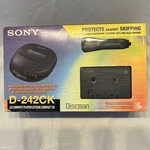 New Sony D-242CK Discman Compact Cd Player Never Removed From Packaging. Fixed Price $249.00.