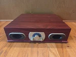 *rare* Vtg Studebaker SB6051 Wooden Turntable With Am/fm Radio Maroon Working. Fixed Price $74.99.