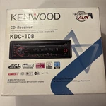 Kenwood KDC-108 In-dash Car Cd MP3 Wma Player Receiver With Mounting Extras!. Fixed Price $59.97.