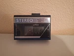 Sanyo MGP9 Stereo Cassette Player. Black. Auto Stop, Belt Clip.. Fixed Price $40.00.