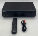 Sony SLV-N500 Vhs Vcr Video Cassette Recorder Player + Remote Rca Cable Stereo. Fixed Price $145.00.