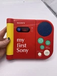 Vintage My First Sony Cassette Player TPM-8000 Untested. Fixed Price $27.99.
