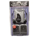 Lenoxx Sound 9190M Am/fm Cassette Player Detachable Speakers Stereo Headphones. Fixed Price $30.00.
