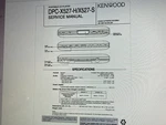 Kenwood DPC-X527 Service Manual Digital. Fixed Price $5.99.