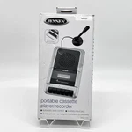 Jensen MCR-100 Portable Cassette Player & Recorder Built-in Microphone Nob. Fixed Price $18.99.