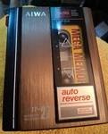 Aiwa Slss Tp 27 Cassette Recorder Powers On. Needs Belts.. Fixed Price $40.00.