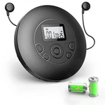 Portable Cd Player For Home & Car-rechargeable Discman With Anti-skip,. Fixed Price $47.49.
