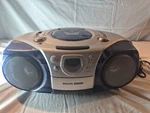 Philips Magnavox AZ2000/17 Am/fm Radio Cd Cassette Player Boombox Tested. Fixed Price $44.95.