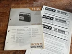 Sony Stereo Cassette Tapecorder TC-65 Service Manual. Fixed Price $14.99.