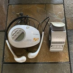 Vintage Sony Walkman SRF-M85W Bundle W/armband + Mdr W014 Headphones Works Clean. Fixed Price $43.00.