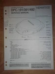 Kenwood Service Manual DPC-191/391/492 Cd Compact Disc Player Original Repair. Fixed Price $8.98.