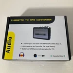 Cassette Tape To MP3 Converter 4" Open Box Not Tested. Fixed Price $16.40.