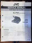 Jvc XL-P50 Cd Player Service Manual *original*. Fixed Price $24.97.