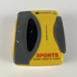 White Westinghouse WYCS-1401 Sport Portable Stereo Cassette Player Untested. Fixed Price $17.99.