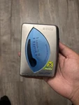 Sony WM-FX193 Walkman Fm/am Radio Cassette Player, Headphone Jack, Blue/white. Fixed Price $25.00.