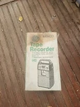 Vintage General Electric Model M8433A Portable Tape Recorder. Fixed Price $30.00.